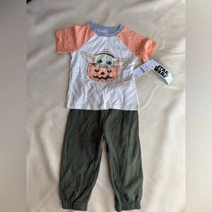 Star Wars baby shirt and sweatpants